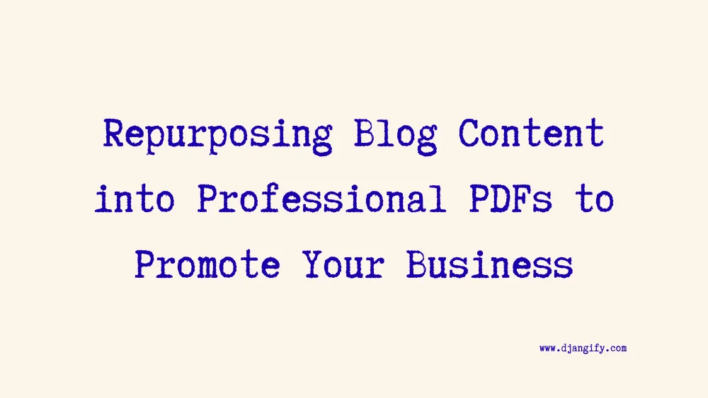 image for How to Turn Blog Posts into Professional Ebooks and Guides