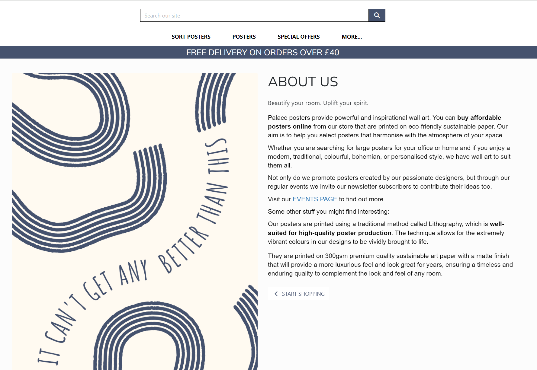 About Us Page